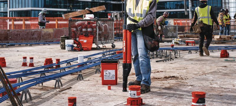 KCC-WF Kwik Cast Connect cast-in-place anchor Ultimate-performance push to connect, cast-in-place anchor for concrete on wood formwork with approvals Applications 1