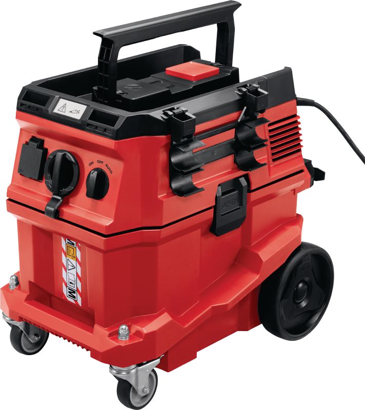 VC 5 Construction vacuum Powerful construction vacuum with power outlet for daily jobsite clean ups (wet & dry), 5 gallon tank