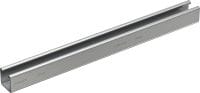 MT-50 U C-Channel profile Medium-duty unslotted C-Channel profile for use with MT-FL/MT-TL components in indoor environments